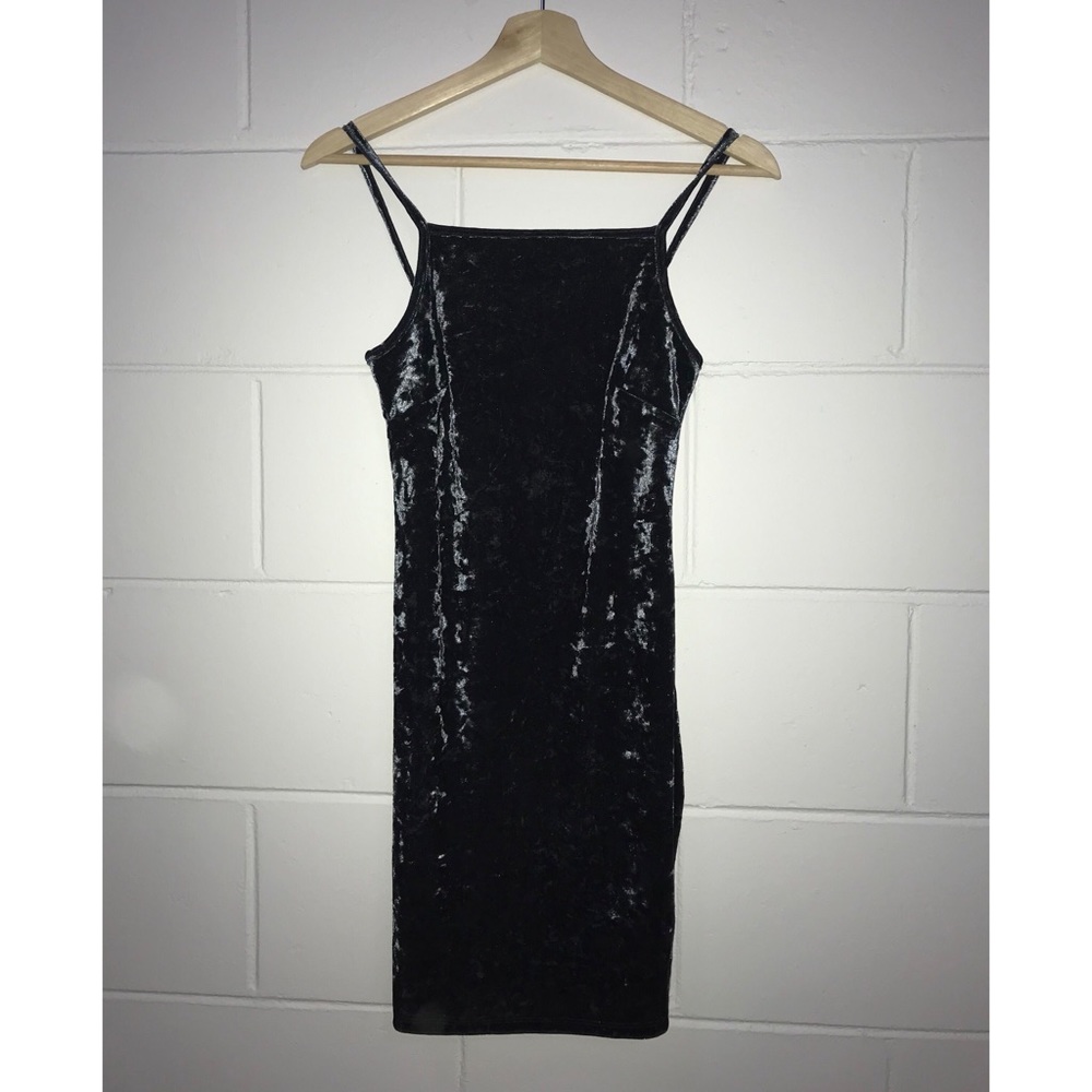 Blue bodycon dress